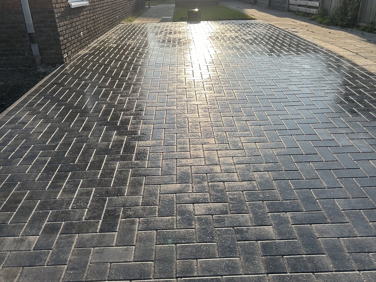 Bestrating oprit