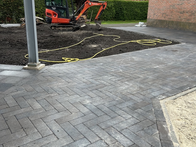 Bestrating tuin