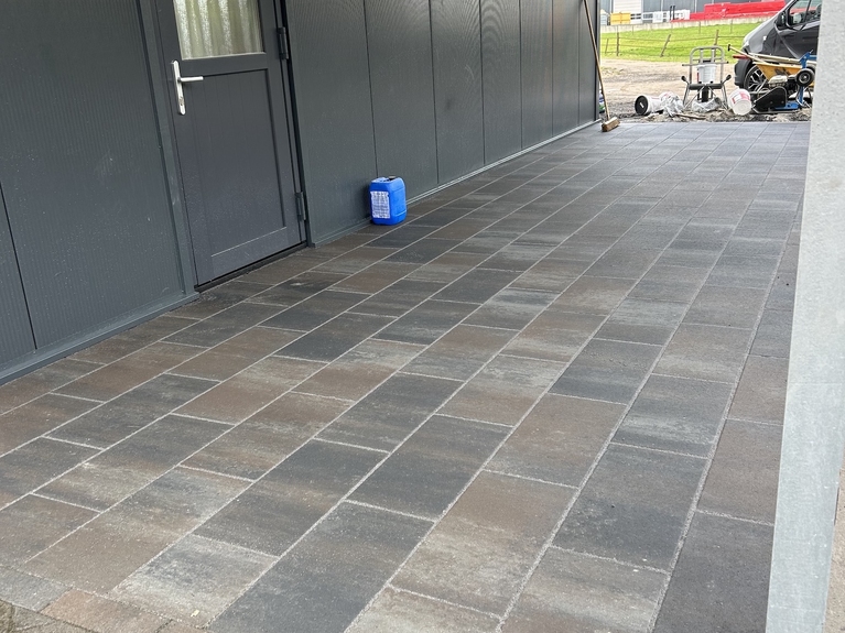 Bestrating overkapping Drachten